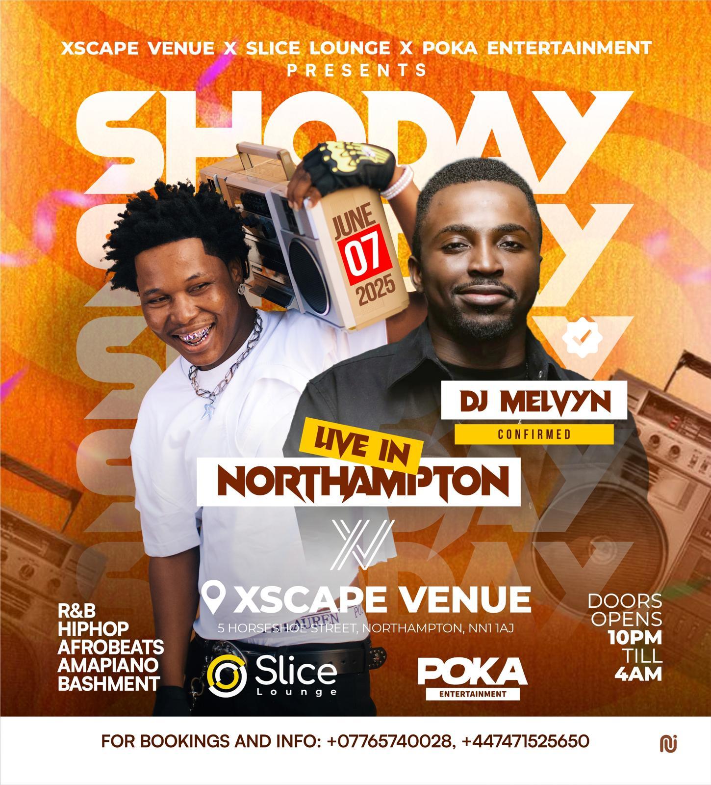 Shoday Live In Northampton